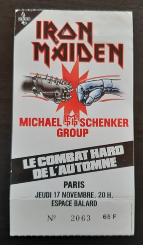 Ticket billet used - ticket, place