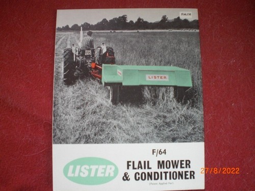 Old lister flail - old,