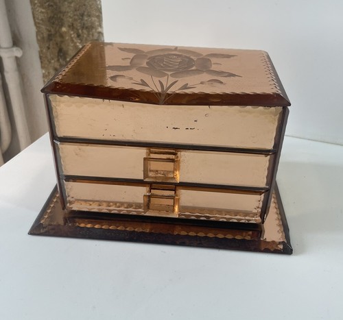 Vintage coffret boite bijoux - boite, a