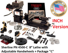SHERLINE 4500-C 3.5" X 8"