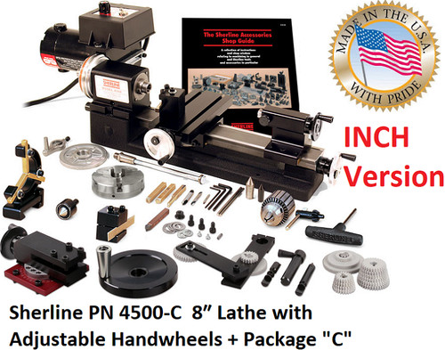 Sherline 4500 x 8 - sherline, 8"