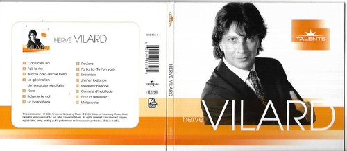Digipack titres herve - cd,