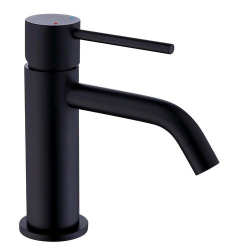 Mitigeur lavabo noir mat
