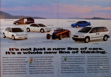 1996 Plymouth Prowler Breeze Grand Voyager Neon Model Line Up  Vintage Print Ad