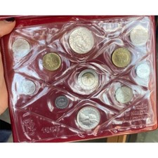 GOLDONI DIVISIONAL 1993 SILVER SILVER 11 VALUES UNC