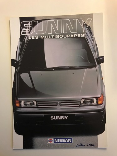 Nissan sunny brochure - nissan,