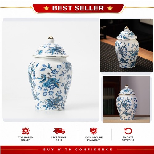Pot gingembre chinois - chinois, bleu