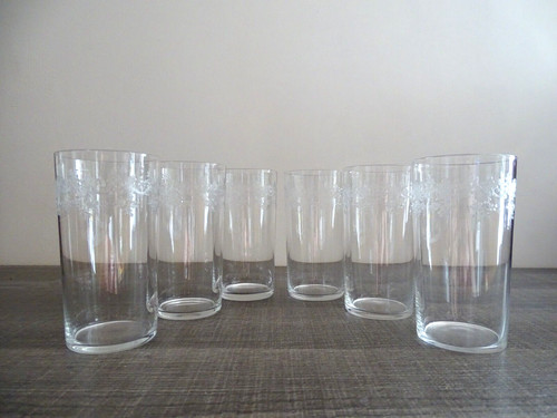 Verres eau orangeade - 6,