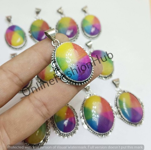 Lot pendentifs pierres - pendentifs,