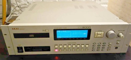 Akai cd3000 sampler - sampler, incl