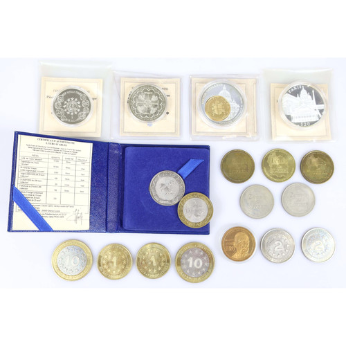 Lot pieces medailles - pieces,