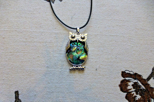 Superbe pendentif nacre - superbe,