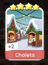 Chalets / Carte Monopoly 4