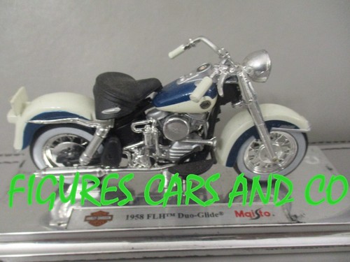Moto harley davidson 1958 - 1/18,