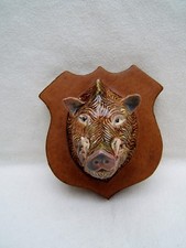 ancien porte pipe en barbotine