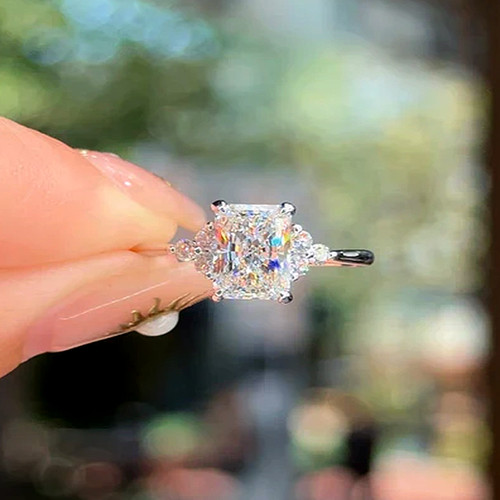 Bague fiançailles diamant - bague,