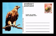 Dr Jim Stamps South West Africa Prepaid Postal Card Tawny Eagle Cachet Unused