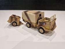 Camion Militaire Renault 4x4 R2167 Et Sa Remorque Popote Solido 1/43
