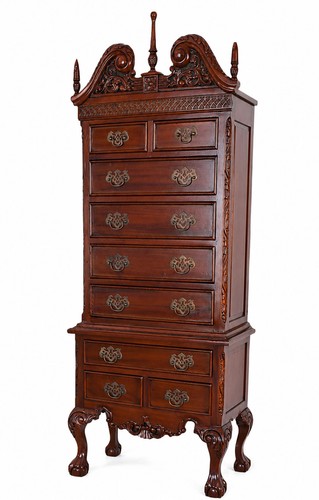 Commode haute anglaise - commode, tallboy