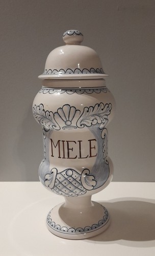 Pot pharmacie porcelaine - à,