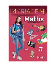 Myriade Maths 4e 2021 Manuel