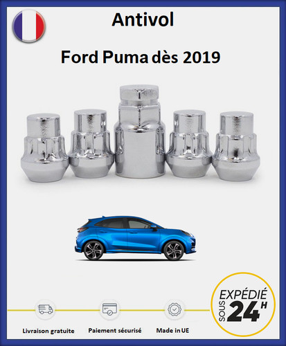 écrous antivol roues - de, ford