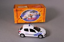 ZT627 NOREV voiture 1/43 Peugeot 206 police belge 2004