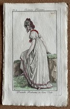 1803 Journal des Dames Costume Parisien Ladies' Fashion (493) Vernet Baquoy Veil