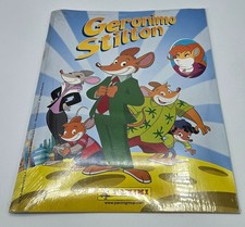 Geronimo Stilton 2009 Blank Album + Complete Panini Figure Set