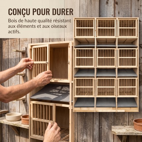 Pigeonnier bois pour - pigeonnier,