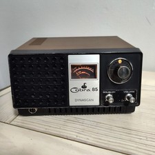 Cobra 85 CB Dynascan Base Station 2 Way Radio Powers On