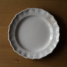 Antique Moustiers White Earthenware Plate? 24cm