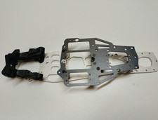 Serpent CHASSIS IMPACT SPEC 2000/PLATINE RADIO/PALIERS ARRIERES/SUPPORT ALU NEUF