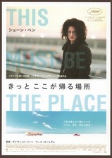 This Must Be the Place 2011 mini poster Chirashi flyer Paolo Sorrentino Japan A
