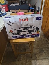 T-fal 16 Pc Healthy Cook Ceramic  Cookware Set