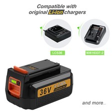 4Ah Batterie pour Black Decker 36V LBX36 LBXR36 LBXR2036 LBX2040 BL2036 BL20362