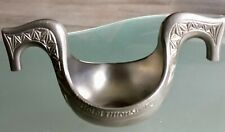 Hotel Ullensvang Advertising Item 1846-1996 Boat Drakkar Viking Tin Norway