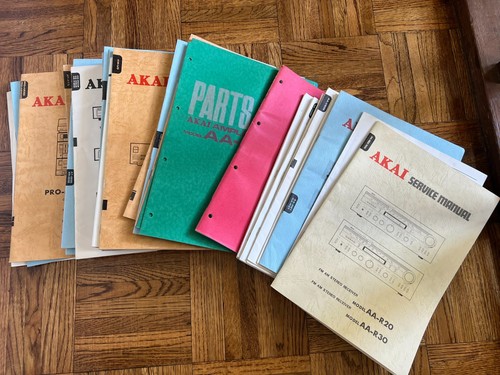 Original akai service - akai, manuals