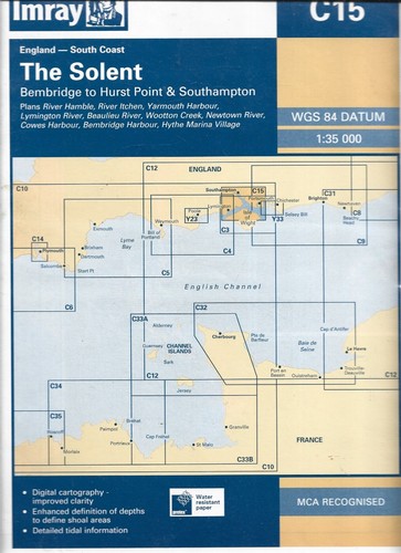 Carte marine imray c15 - marine, .