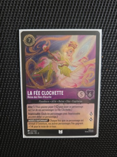 Fée clochette 204 foil - la,