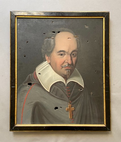 Portrait religieux huile - portrait, religieux,
