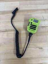 Motorola Neon Green Mic XE RSM NNTN8203A + Cable + Clip Used
