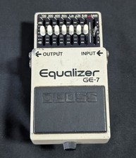 Boss GE-7  Equalizer Guitar Effect Pedal  Free Shipping from Japan