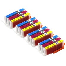 12 C/M/Y Cartouches d'encre
