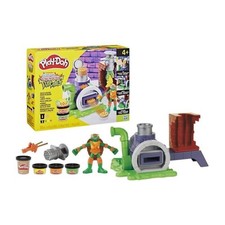Play-Doh Les Tortues Ninja Four lance-pizza, coffret de pâte a modeler