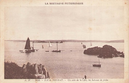 Ile brehat bateaux peche - 22,