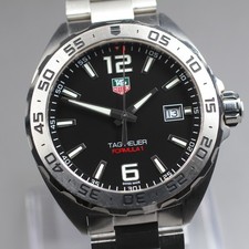 [Near MINT] TAG HEUER Formula 1 WAZ1112 41mm Black Dial Quartz Date Men's Watch