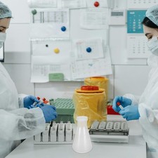 3pcs Plastique Erlenmeyer