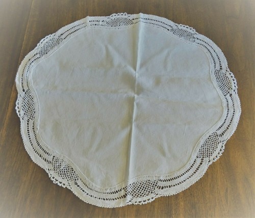 Napperon ancien coton et - ancien,