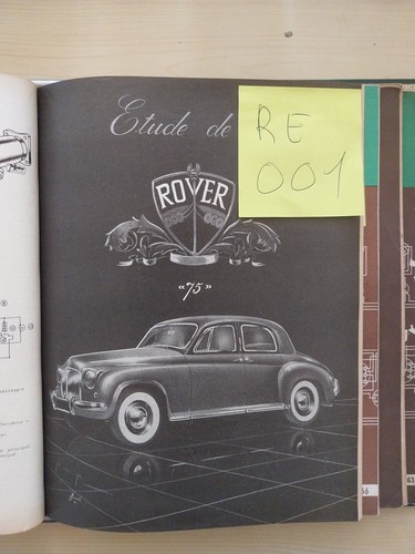 Revue technique rover - rover, 75